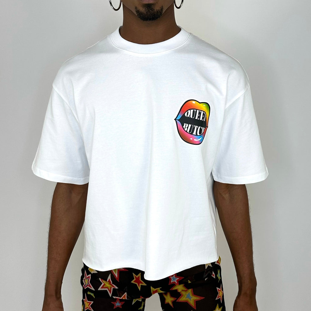 Alfons Dovana Queen Butch Oversized Tee White