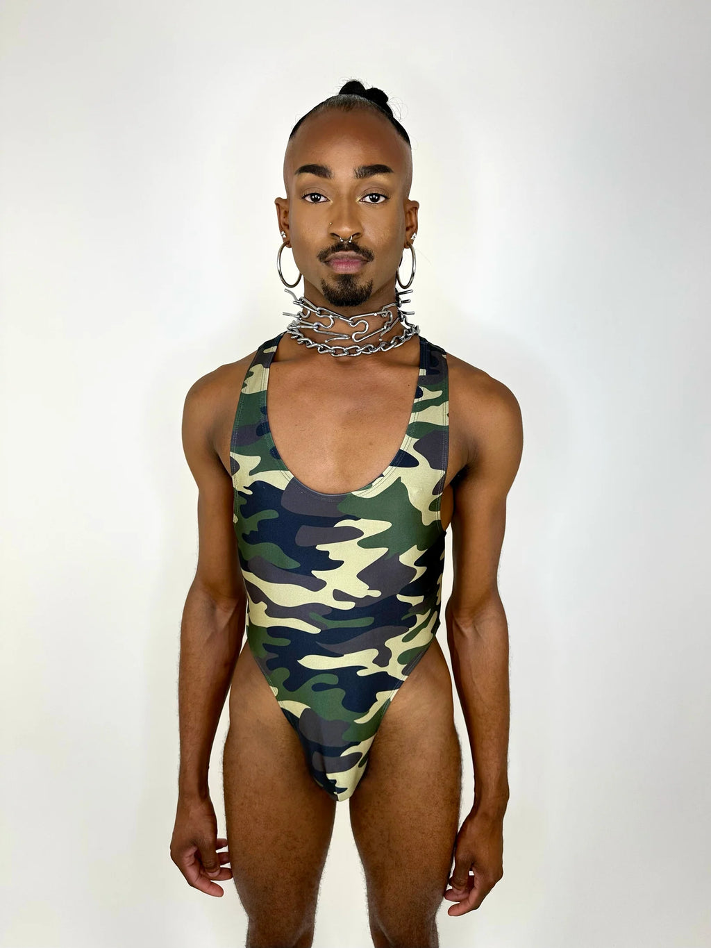 Alfons Dovana Camo Bodysuit