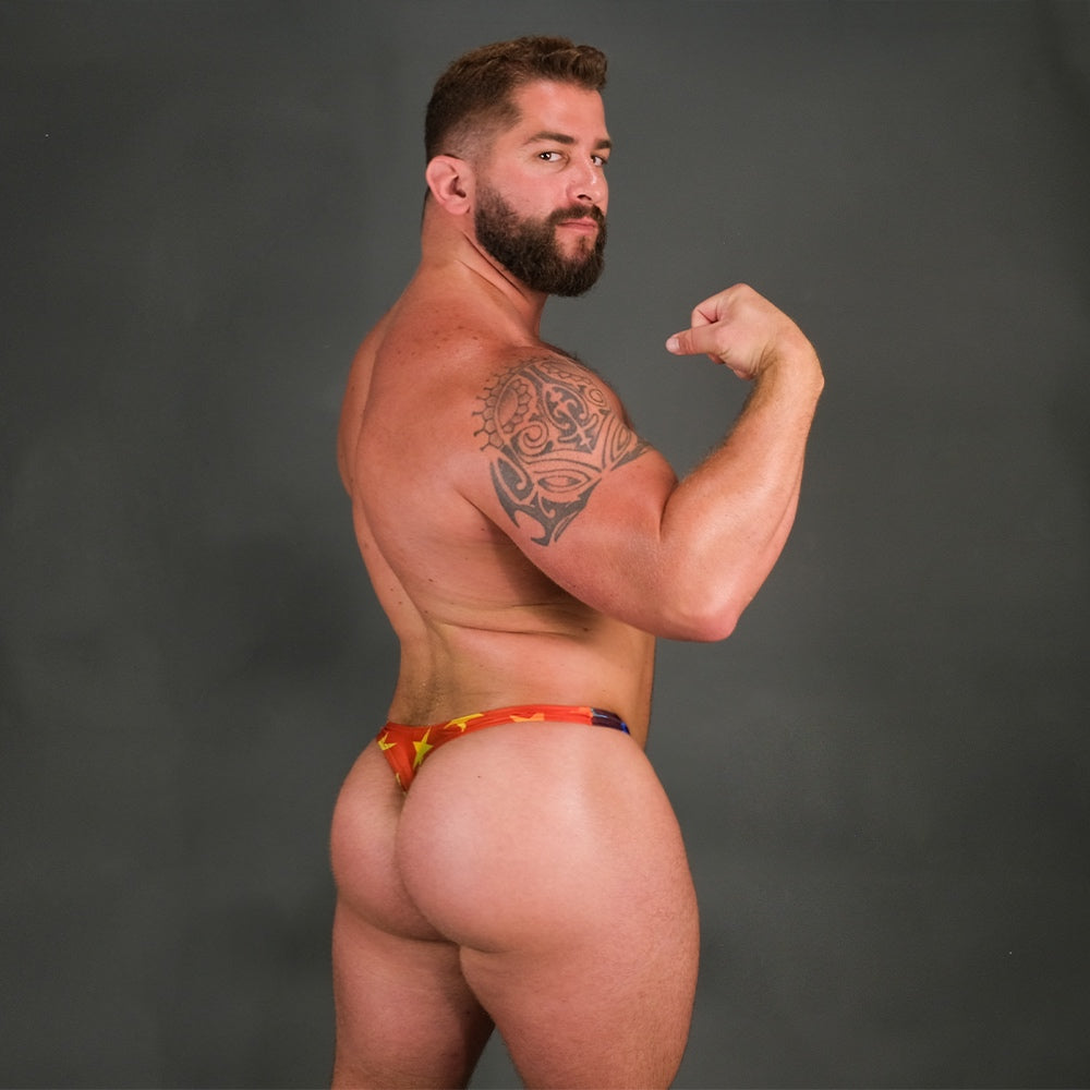 Alfons Dovana Multicolor Stars Thong