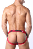 CELLBLOCK 13 Fasten Neoprene Jock Brief Red