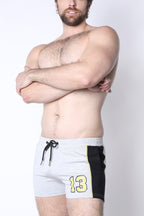 CellBlock 13 Field Goal Zipper Short - Light Grey