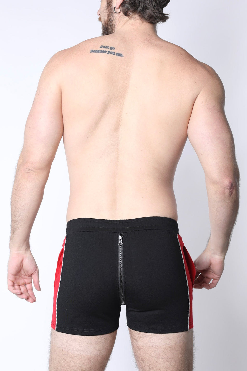 CellBlock 13 Field Goal Zipper Short - Red