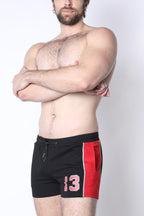 CellBlock 13 Field Goal Zipper Short - Red