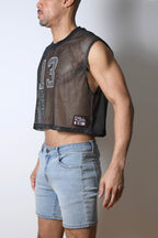 CellBlock 13 Field Goal 13 Mesh Muscle Tee - Black