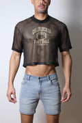 CellBlock 13 Field Goal Football Mesh Tee - Black