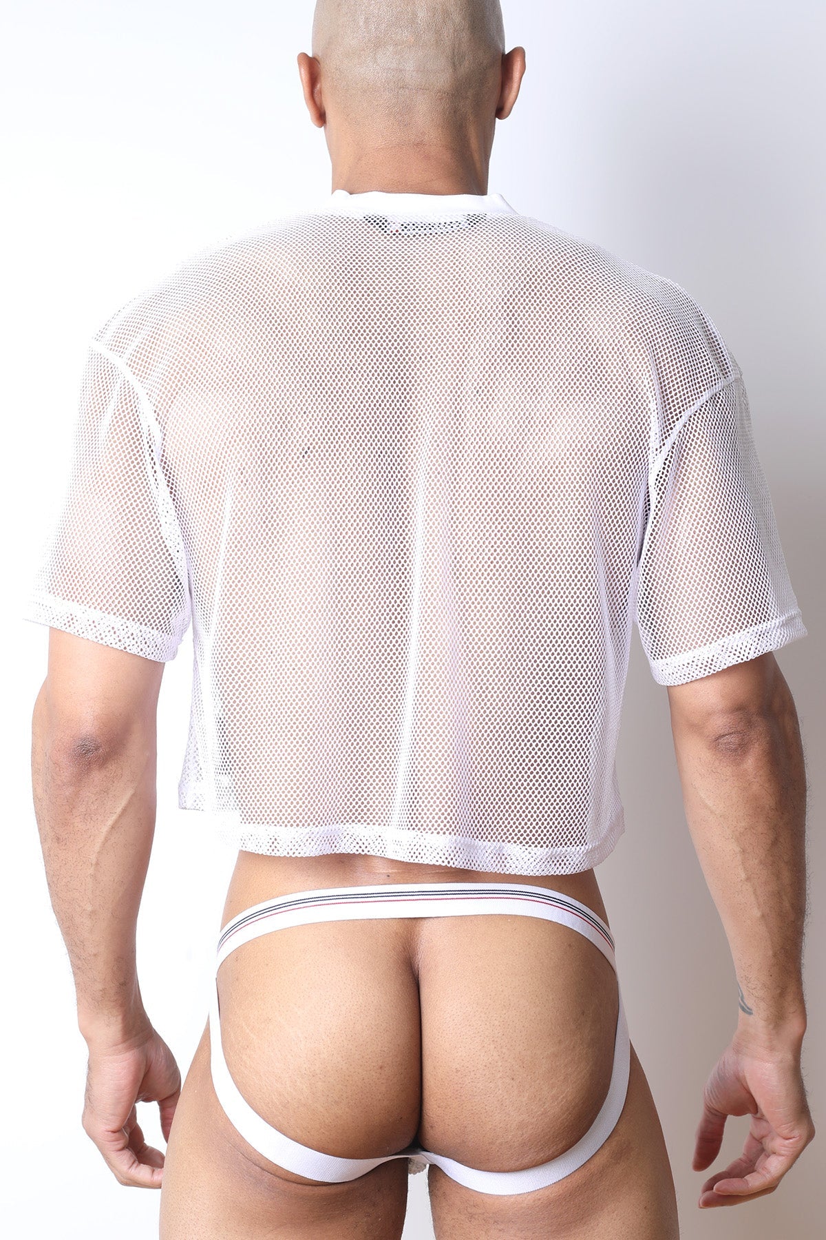 CellBlock 13 Field Goal Football Mesh Tee - White