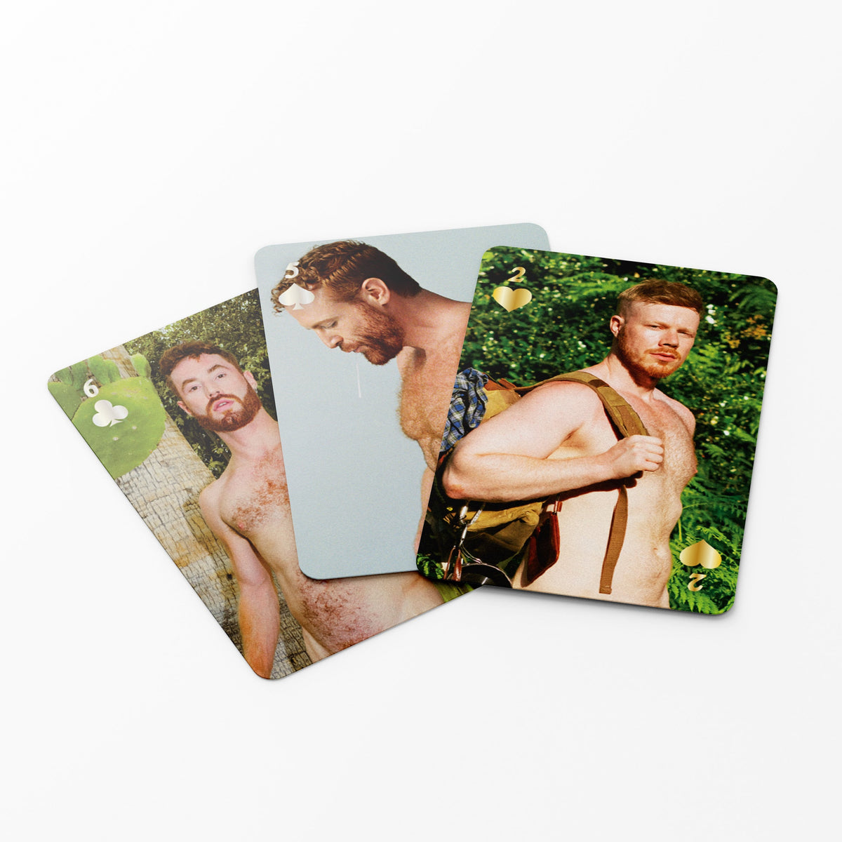 Red Hot XXL Nude Playing Cards