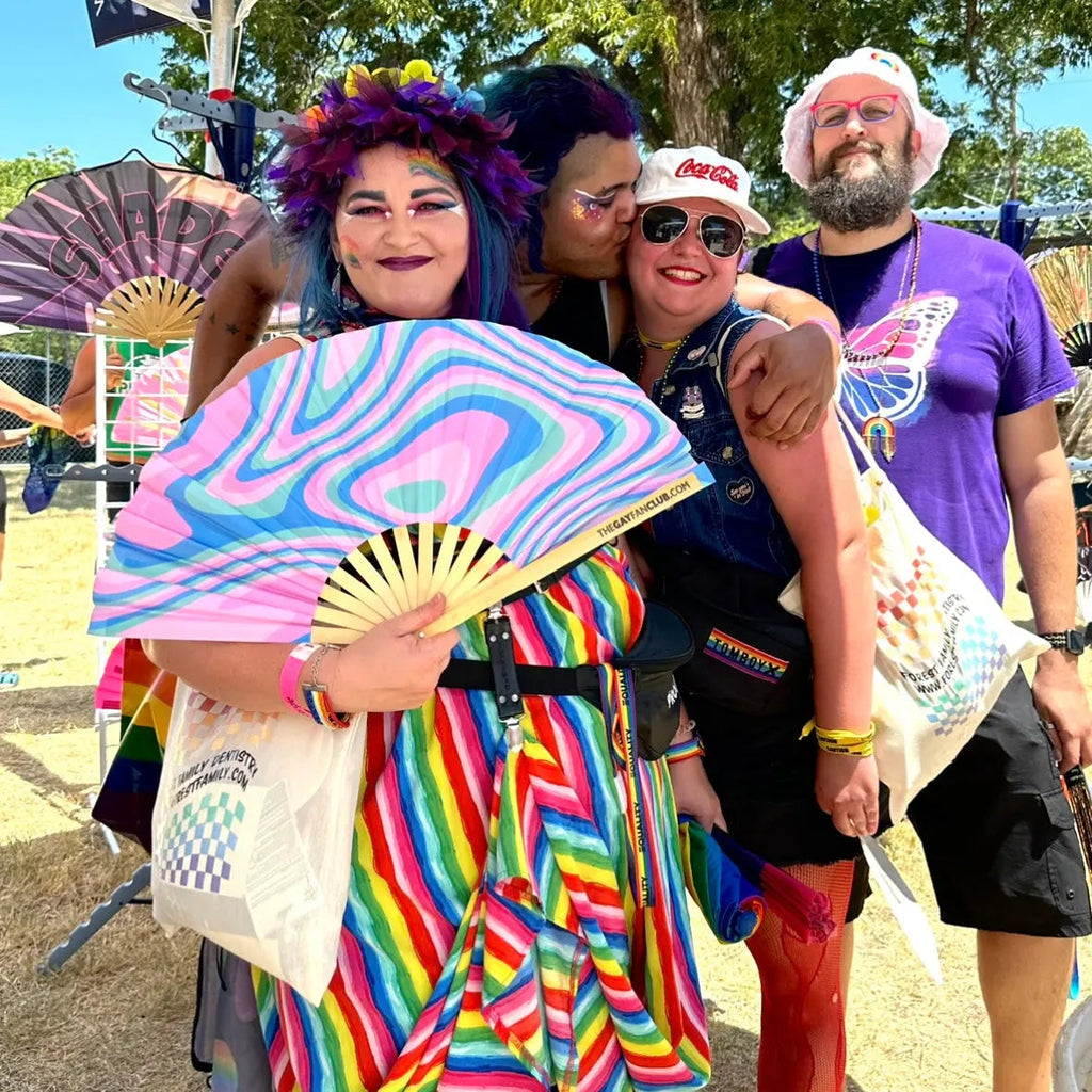 Psychedelic Trans Fan