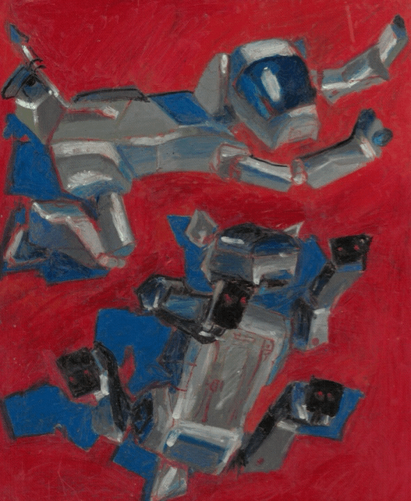 Bo Romero Dreyer, audience participation (triptych), 2024