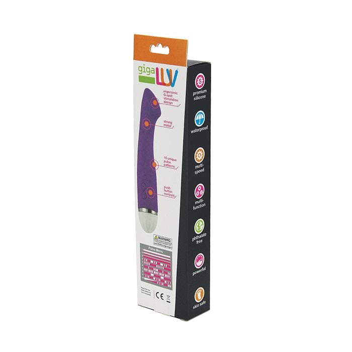 Gigaluv Bella's Curve G-Spot Vibrator - Purple