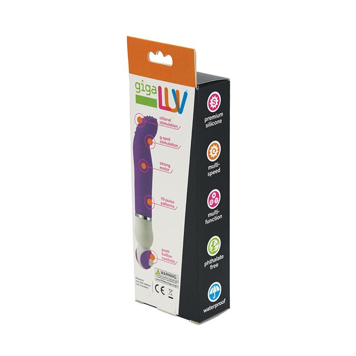 Gigaluv Versa-Tilly Clitoral & G-Spot Vibrator - Purple