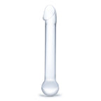 Gläs 7" realistic head glass dildo