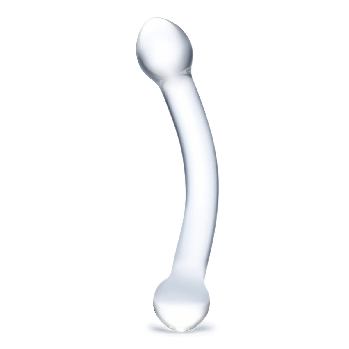 Gläs 7" curved glass Dildo