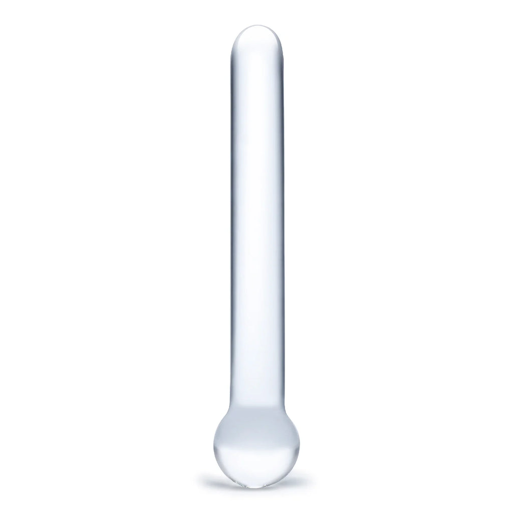 Gläs 7" straight glass dildo