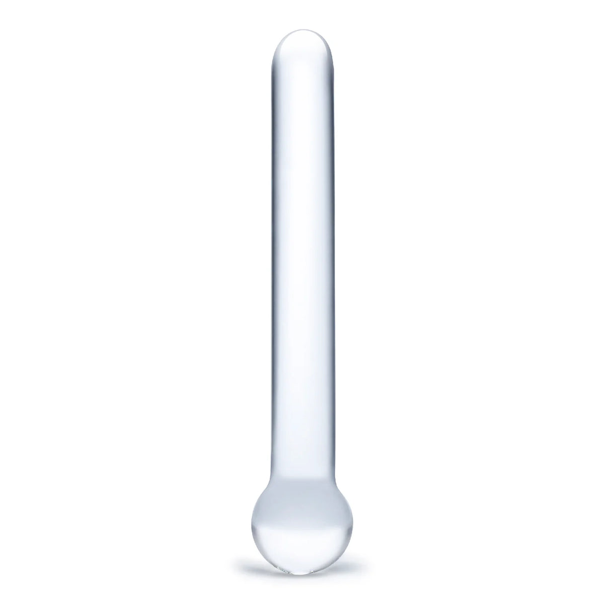 Gläs 7" straight glass dildo
