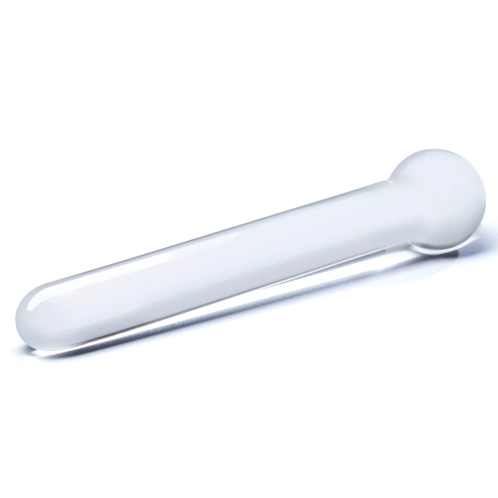 Gläs 7" straight glass dildo