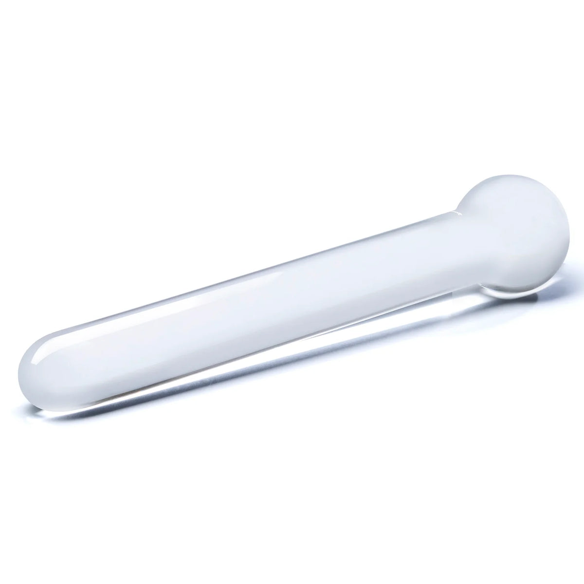 Gläs 7" straight glass dildo