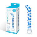 Gläs Mr. Swirly 6.5" P-Spot Glass Dildo