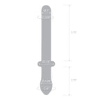 Gläs 9.25" Classic Smooth Dual-Ended Dildo
