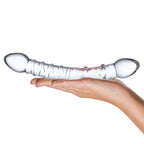 Gläs 10" Double Trouble Glass Dildo