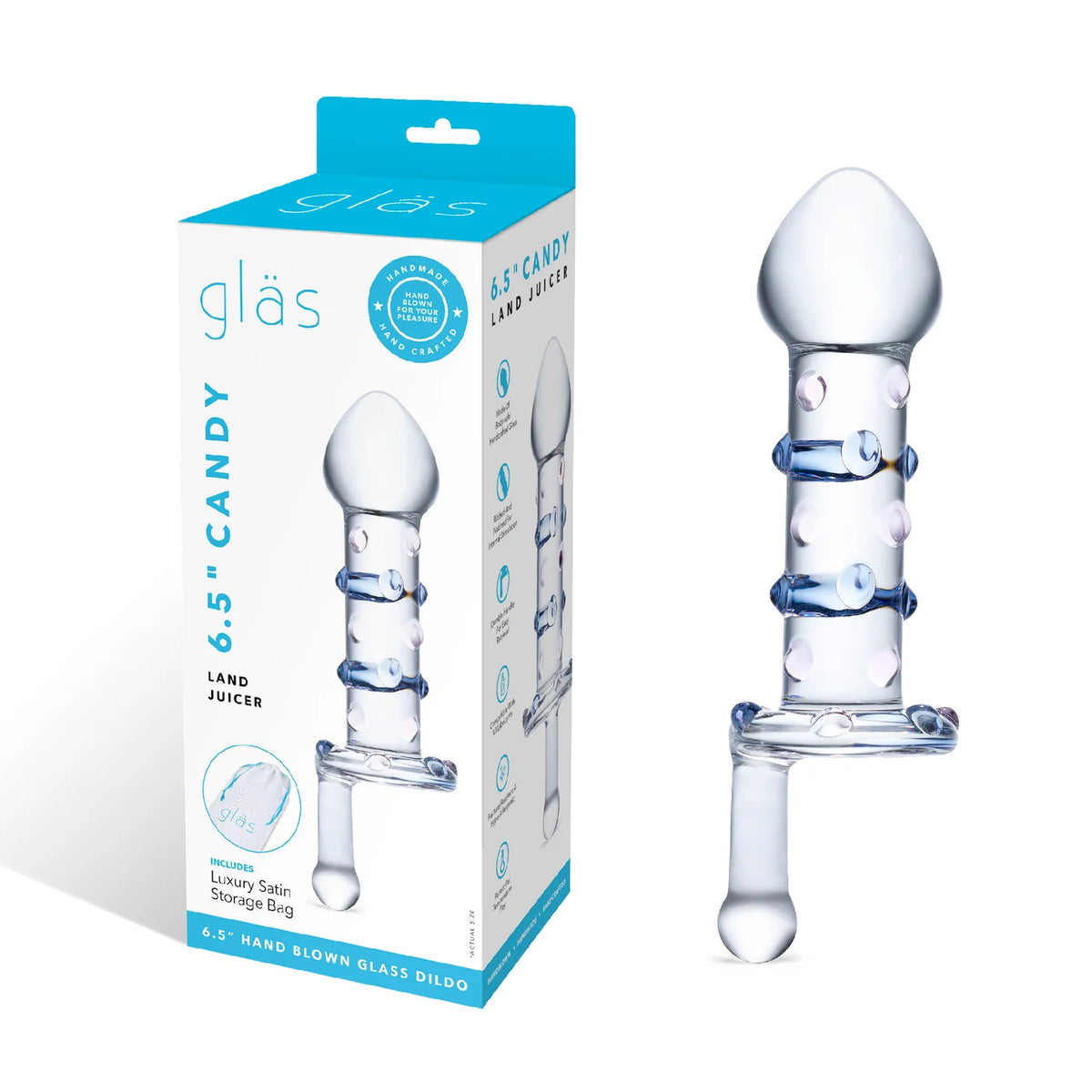 Gläs 6.5" Candy Land Juicer