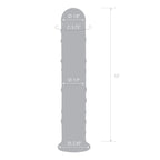 Gläs 10" Extra Large Glass Dildo