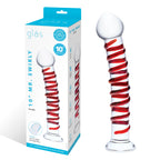 Gläs 10" Mr. Swirly Dildo