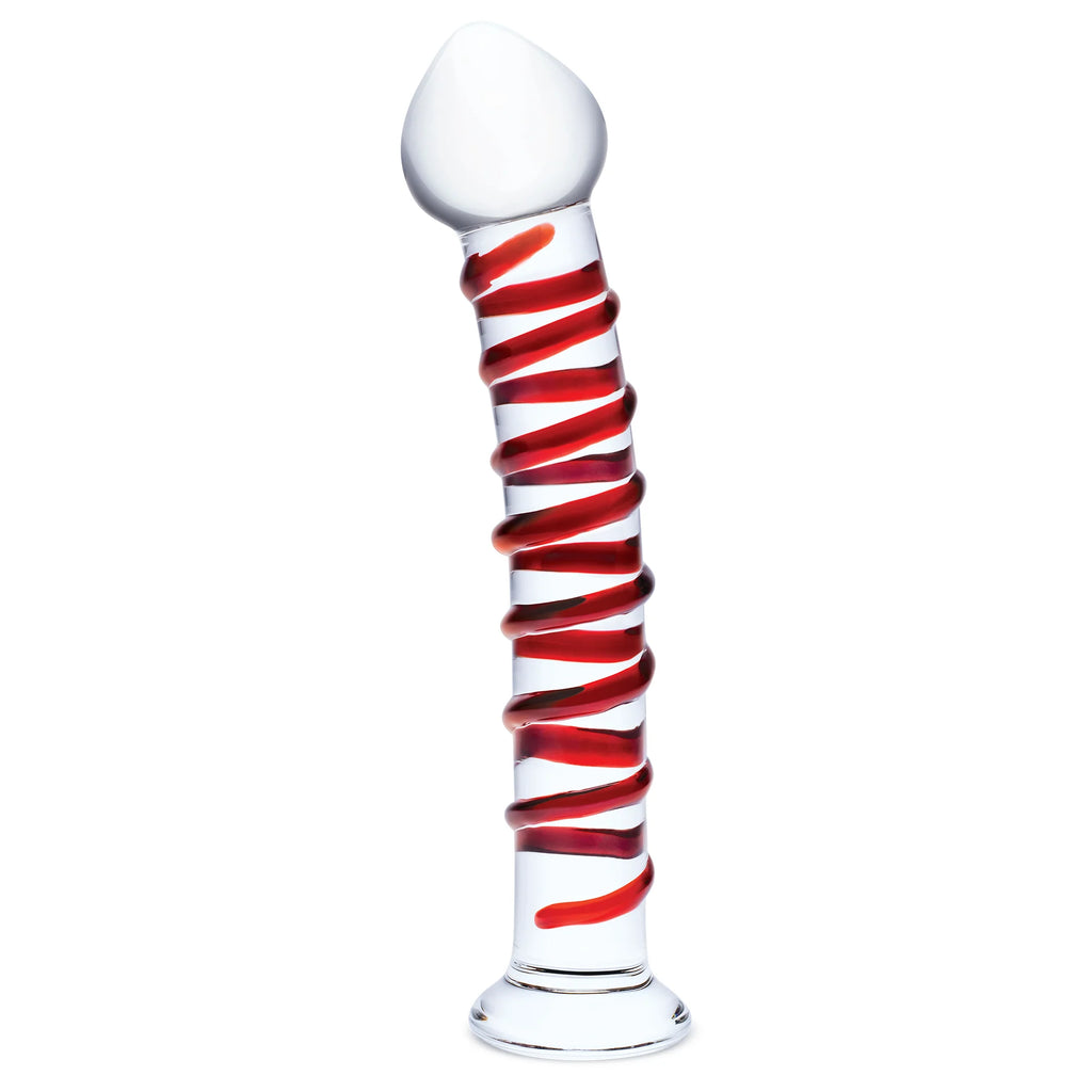 Gläs 10" Mr. Swirly Dildo