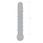 Gläs 7" Callisto Clear Glass Dildo