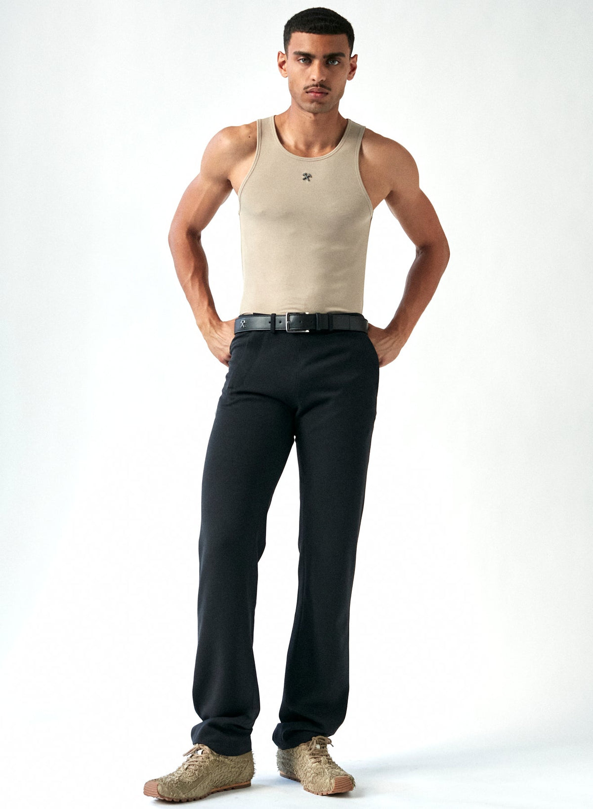 GMBH Nasser Tank Top Camel