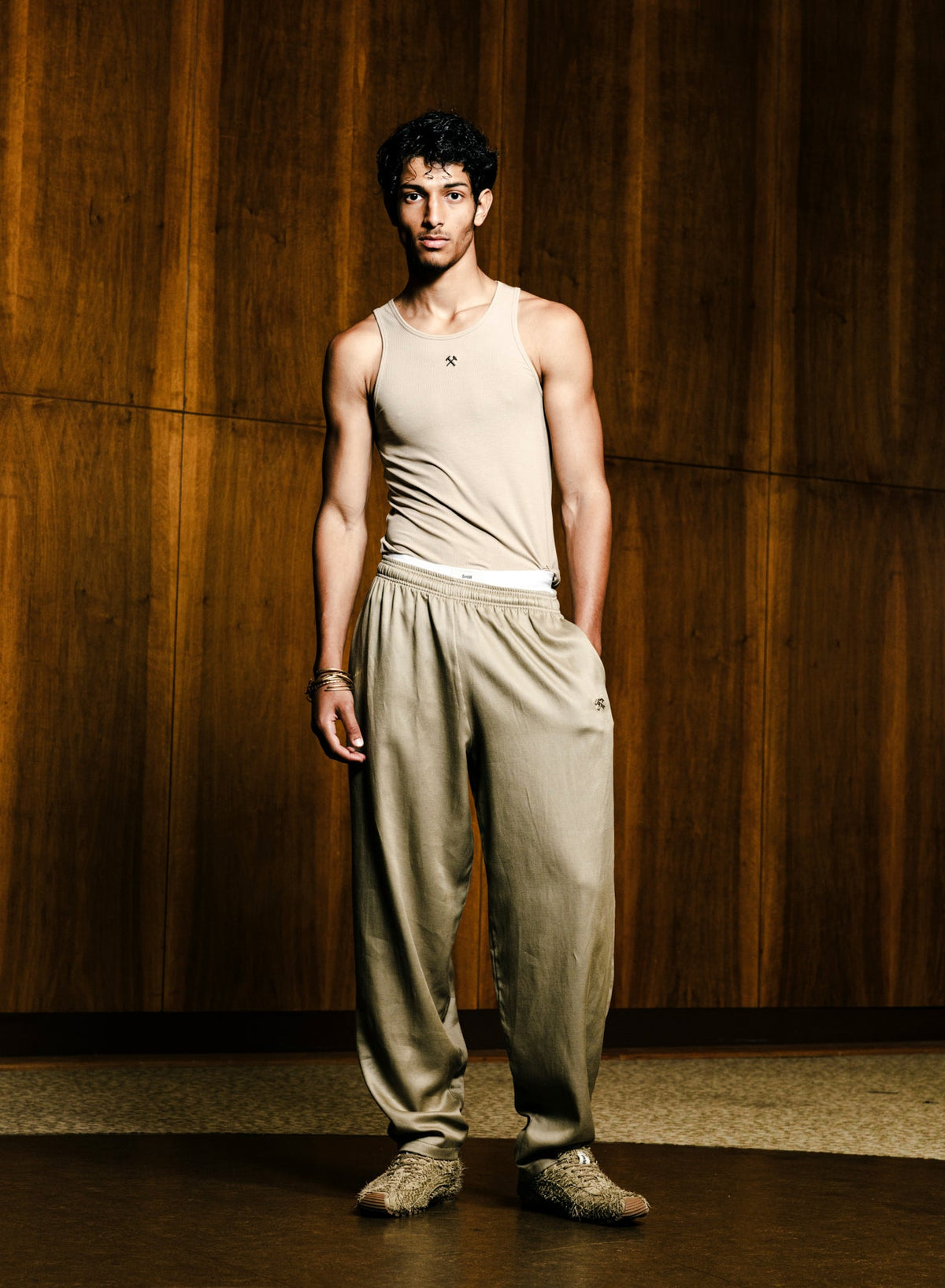 GMBH Nasser Tank Top Camel