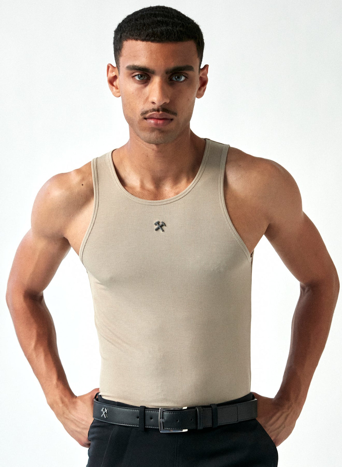 GMBH Nasser Tank Top Camel