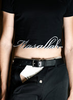 GMBH Masallah Cropped Tee Black