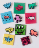 Keith Haring Pop Shop Amazing Rubber Magnets, Set of 6