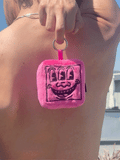 Keith Haring Pop Shop 3-Eyed Face Plush Bag Charm
