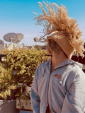 LOVERBOY BY CHARLES JEFFREY SUPERSIZED LION BEANIE in BEIGE