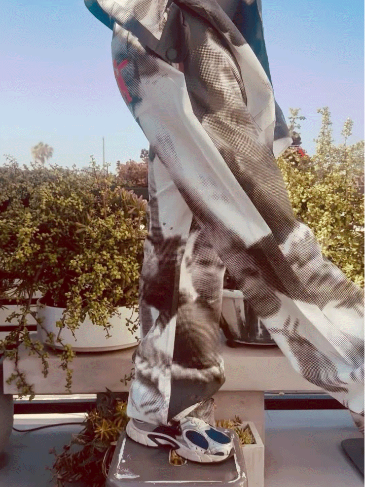 Walter Van Beirendonck Glitch Basic Pants