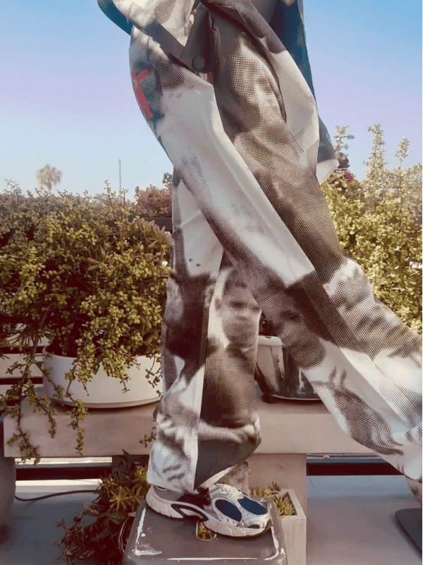 Walter Van Beirendonck Glitch Basic Pants