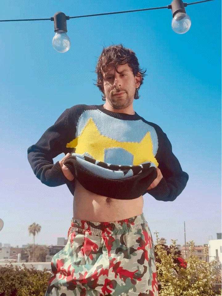Walter Van Beirendonck Starry Eyes Sweater