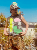 WALTER VAN BEIRENDONCK Daisy Muscle Tank