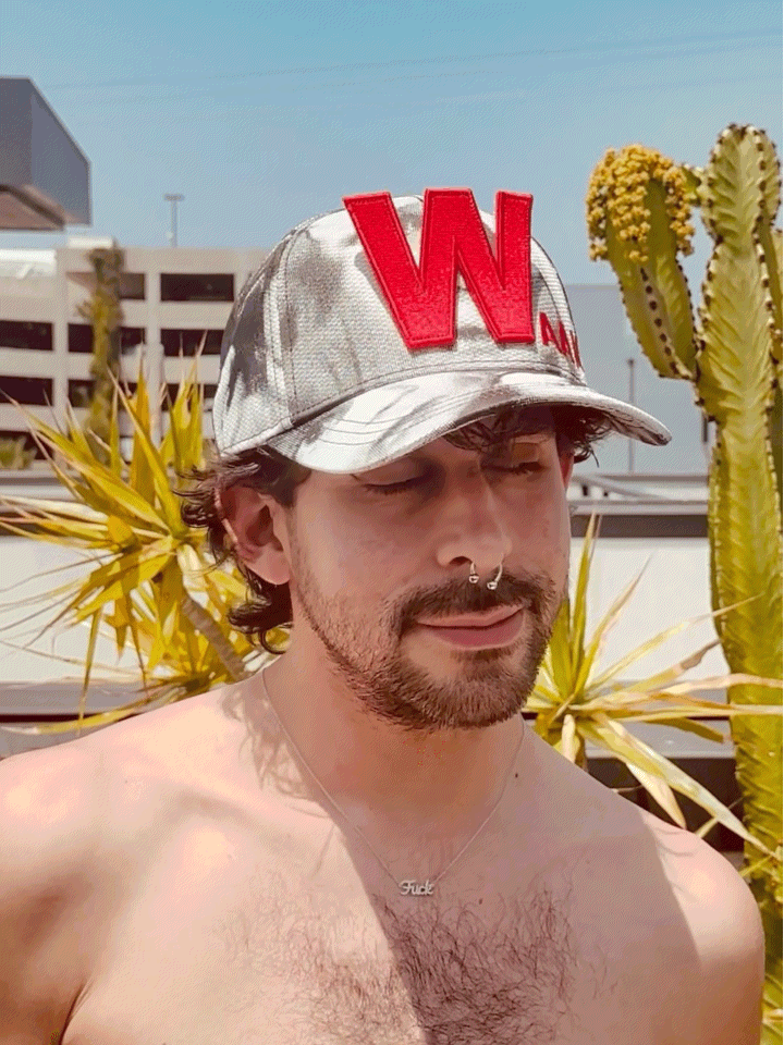 Glitch Cap by Walter van Beirendonck