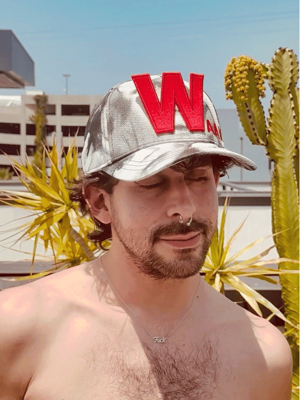 Glitch Cap by Walter van Beirendonck