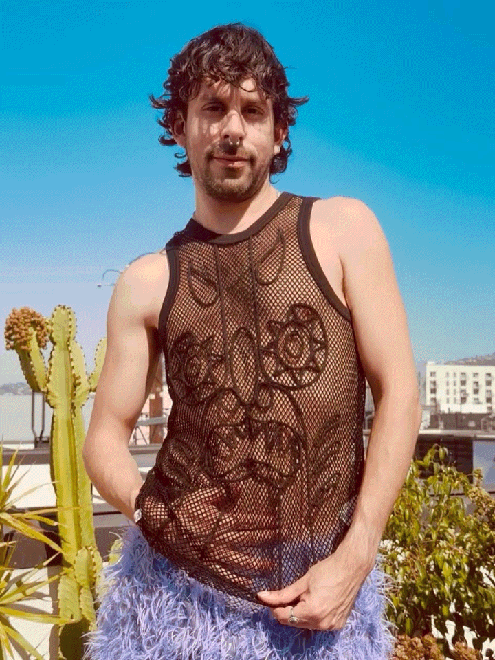 LOVERBOY BY CHARLES JEFFREY NET TANK