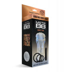 Happy Ending MSTR B8 Squeeze Box Vibrating Pussy Pack - Kit of 5 Clear