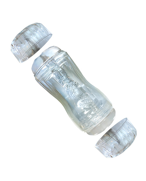 Happy Ending MSTR B8 Double Date In the Clear Dual End Stroker