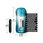 Happy Ending Shower Stroker Vibrating Pussy - Clear