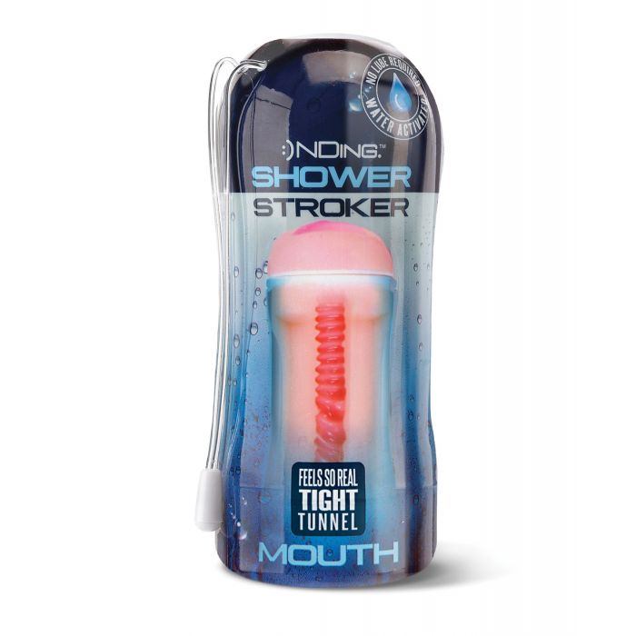 Happy Ending Shower Stroker Mouth - Ivory