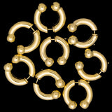 KISKA LAB MINI ALBERT GOLD EARRING