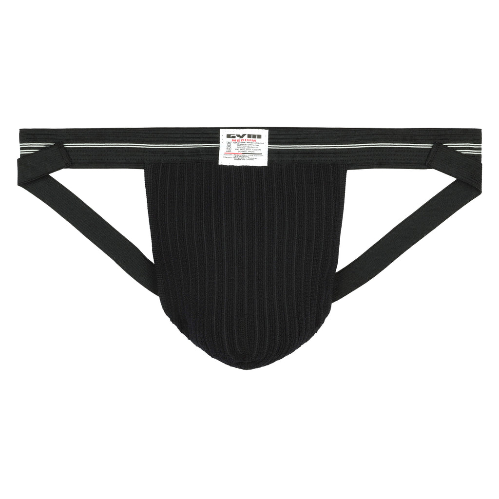 GYM Old School Swim/Run Jockstrap with 1" Waistband (1-Pack)