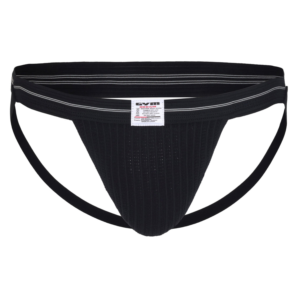 GYM Old School Swim/Run Jockstrap with 1" Waistband (1-Pack)